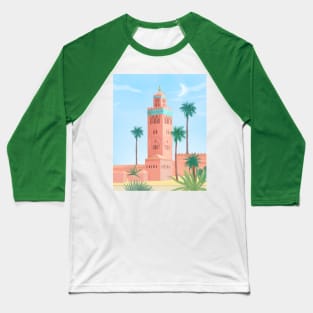 Marrskesh, Morocco Baseball T-Shirt